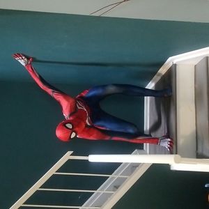PS4 Cosplay Spiderman Costume